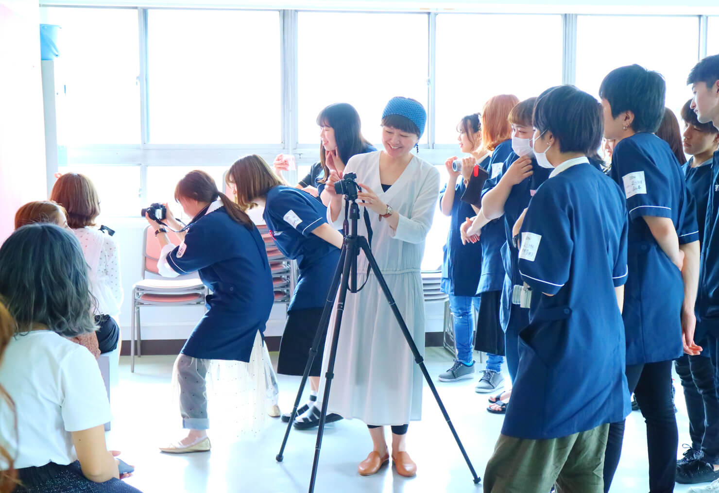 2018/7/5（木）・6（金）  住田美容専門学校にて撮影講座を開催しました。